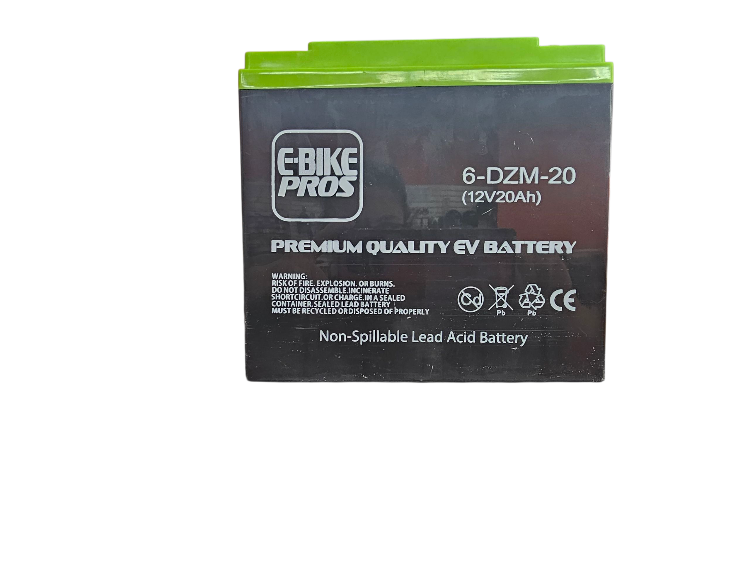  12V20AH 6DZM20 EBIKE PROS WITH SCREW TERMINALS FOR 12 VOLT 24 VOLT 36 VOLT 48 VOLT 60 VOLT 72 VOLT 84 VOLT 96 VOLT EBIKES AND ELECTRIC SCOOTERS Dimensions: L: 7in W: 3in H: 7in