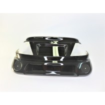Comfort Mobility Scooter - Rear Fairing For License Plate with Lock Mount. BLACK