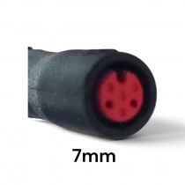 E-Bicycle Brake Connection Wire - 2-pin FEMALE  RED Mini