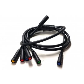 E-Bicycle Motor Harness - Complete With Quick Connectors (female)