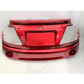 Comfort Mobility Scooter - Rear Fairing For License Plate with Lock Mount. RED