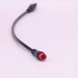 E-Bicycle Brake Connection Wire - 3 pin MALE - 30cm long Diameter 8mm - RED 