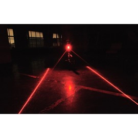 Led laser tail light for Ebike Pros, Emmo, Daymak, Gio,  tao tao amego and Universal ebicycle 