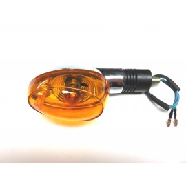 Turn Signal light Chrome Front or rear For Ebike Pros Chopper, Daymak, Emmo, Tao Tao Universal