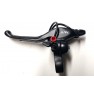 E-Bicycle Left (Rear) Brake Lever with Bell & Brake Cut Off (NUTT) With Quick Connect Male Plug